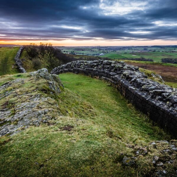 View of Hadrian's Wall