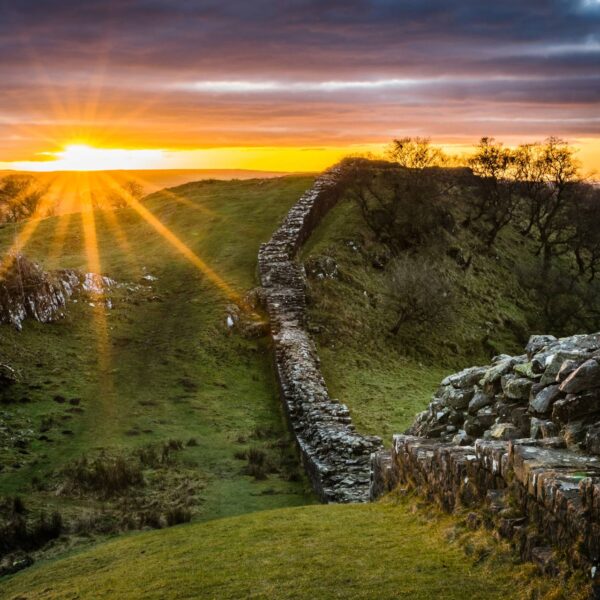 View of Hadrian's Wall