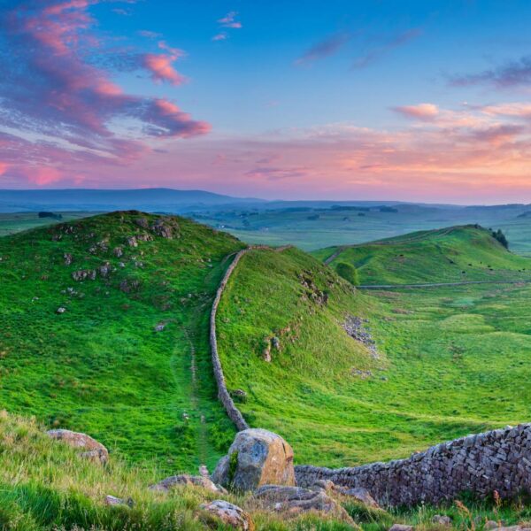 Hadrian's Wall at Twilight