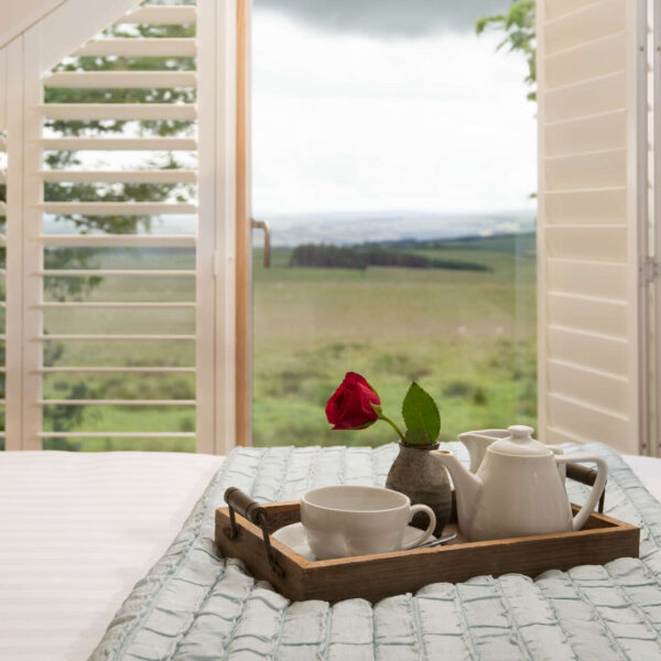 Tea Tray on a Bed - Vesta View