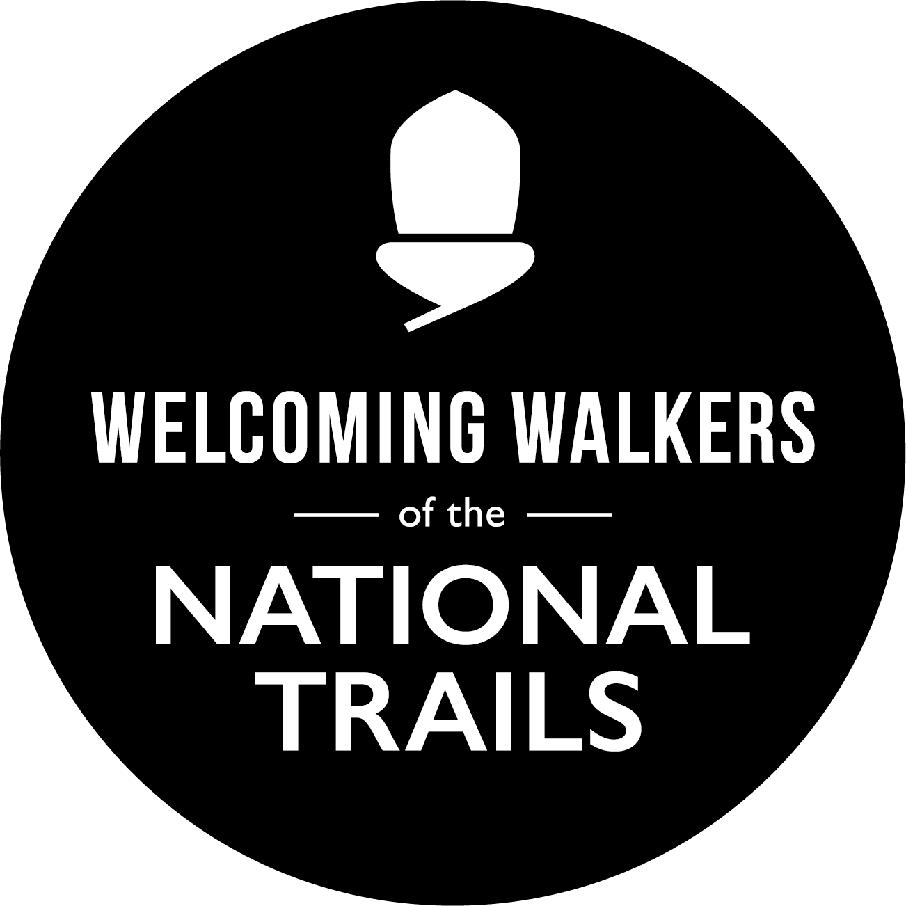National Trail - Welcome Walkers Logo