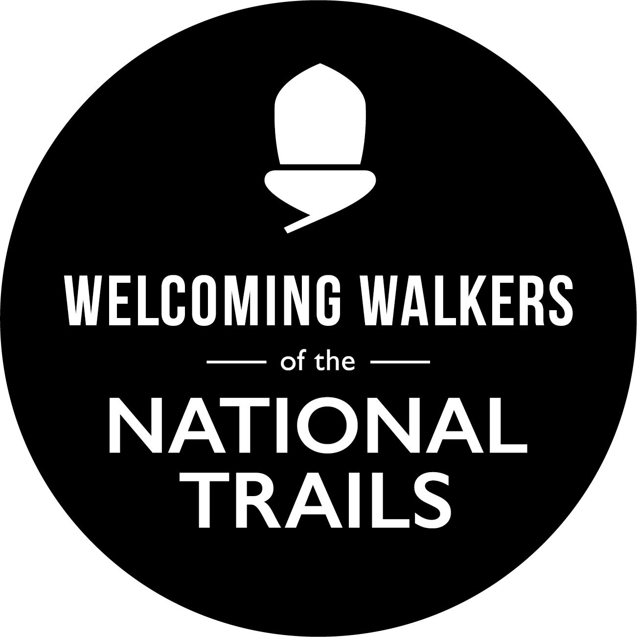 National Trail - Welcome Walkers Logo