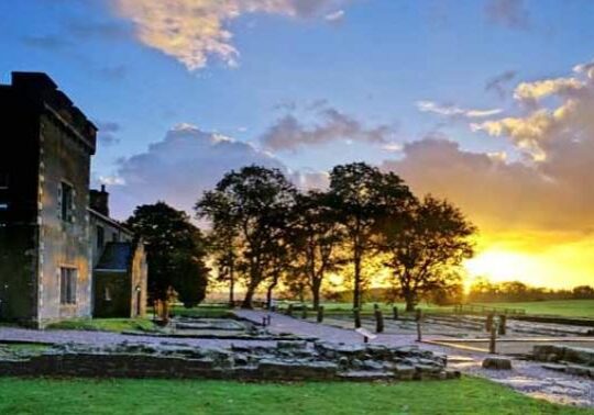 View of Birdoswald Roman Fort, Hadrian's Wall