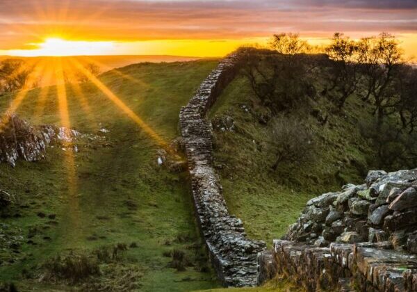 View of Hadrian's Wall