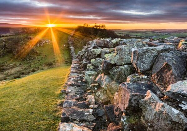 View of Hadrian's Wall