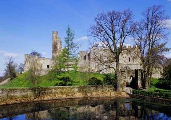 View of Prudhoe Castle, Northumberland